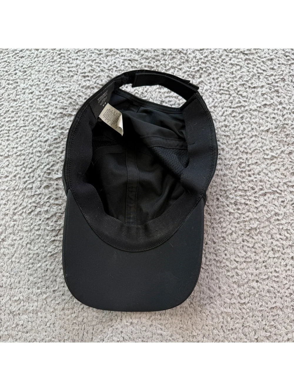 Under Armour Womens Reflective Black Running Performance Adjustable Hat Cap OSFA
